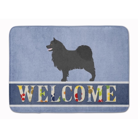 Carolines Treasures Swedish Lapphund Welcome Machine Washable Memory Foam Mat BB8347RUG